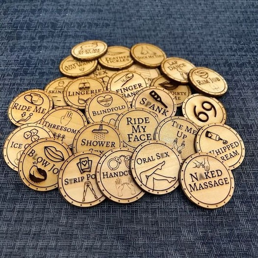 Naughty Tokens for Him and Her
