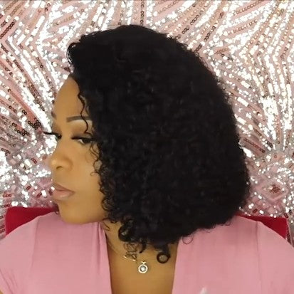 New A Perfect Short Curly Bob Wig