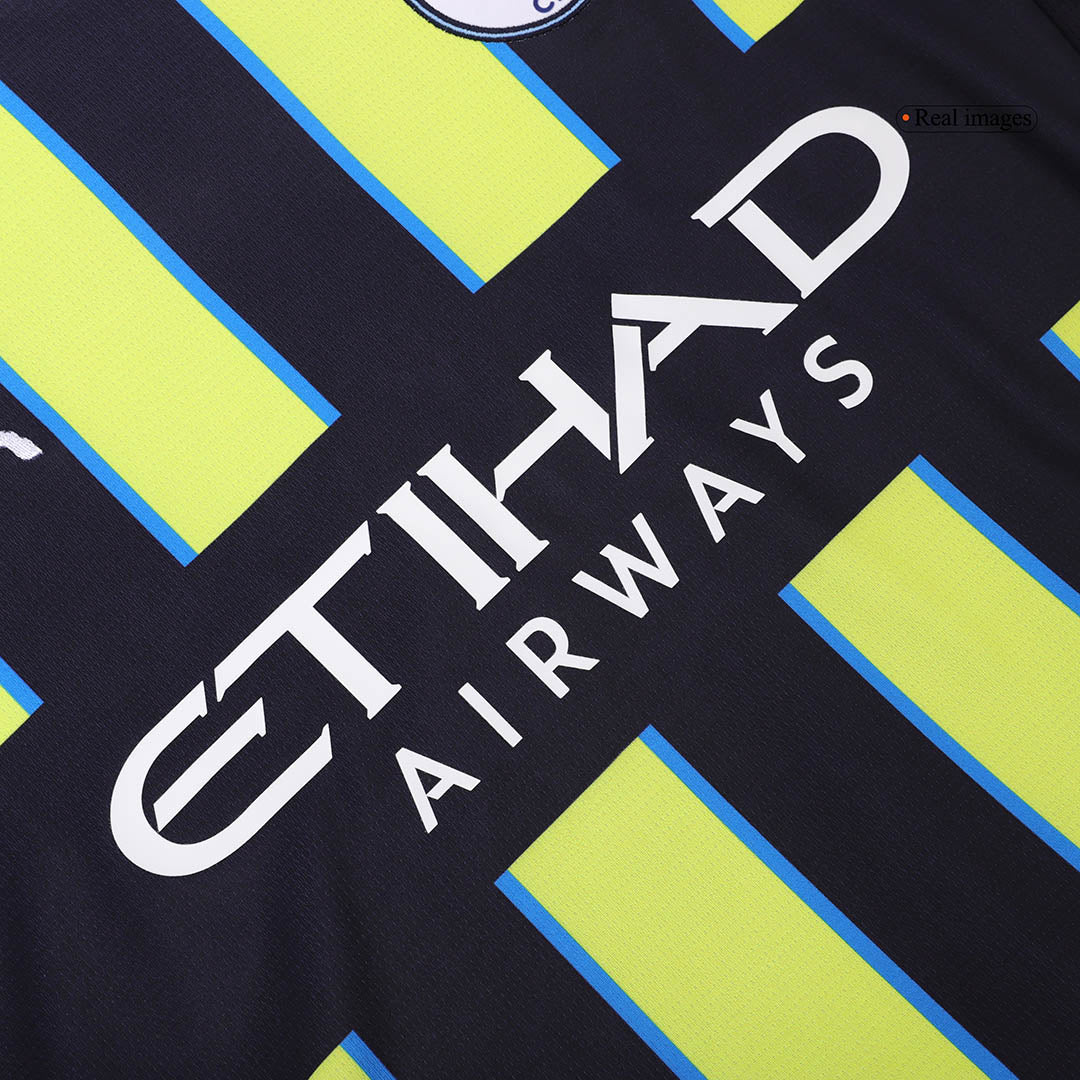Manchester City away football shirt (shirt + shorts + socks) 2024/25