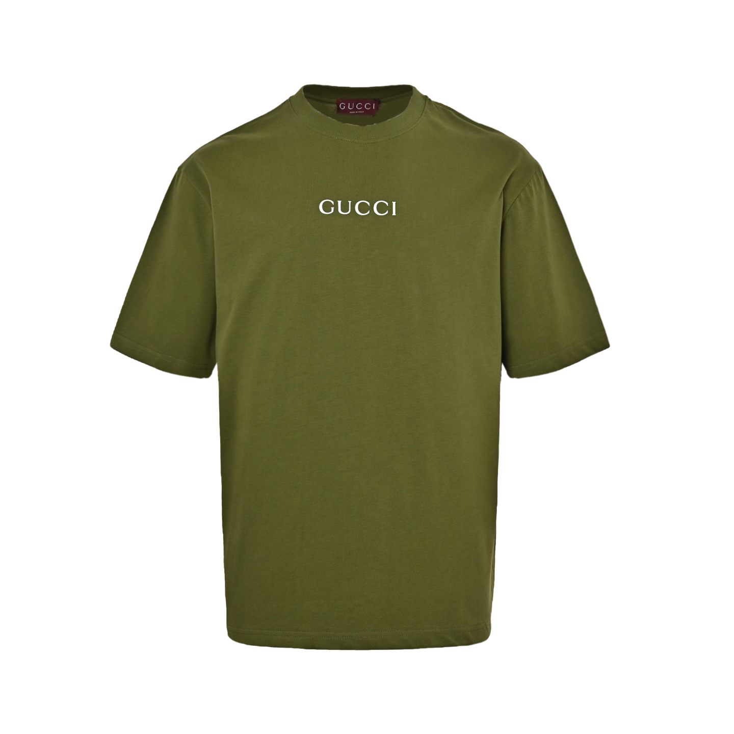 Gucci 25ss lettering print short sleeve