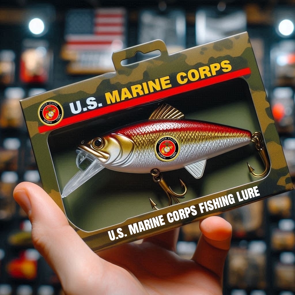 🎖️🐟U.S. Military Pride Fishing Lure