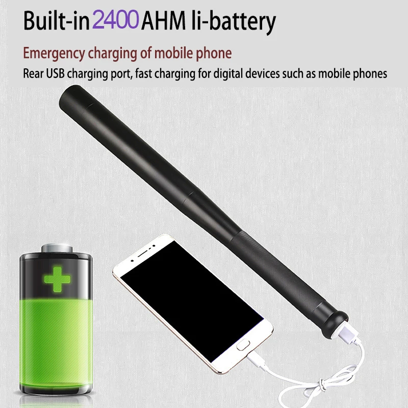 (🔥Last Day Promotion-SAVE 65% OFF)🔦Super Bright Self-Defense Multifunctional Hiking Stick LED Flashlight-BUY 2 GET 10% OFF AND FREE SHIPPING
