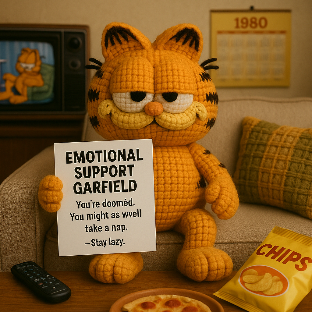 Emotional Support Garfield