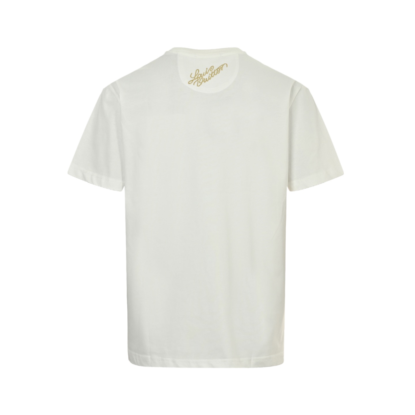 Louis Vuitton 25ss short-sleeved shirt with double dog logo print