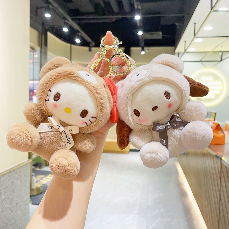 Sanrio Bear Cross-Dressing Series Plush｜Toy Birthday Gifts for Girls Kids