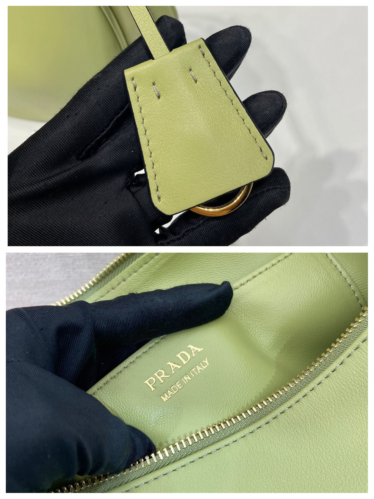 Prada Crescent Underarm Bag 1BC255