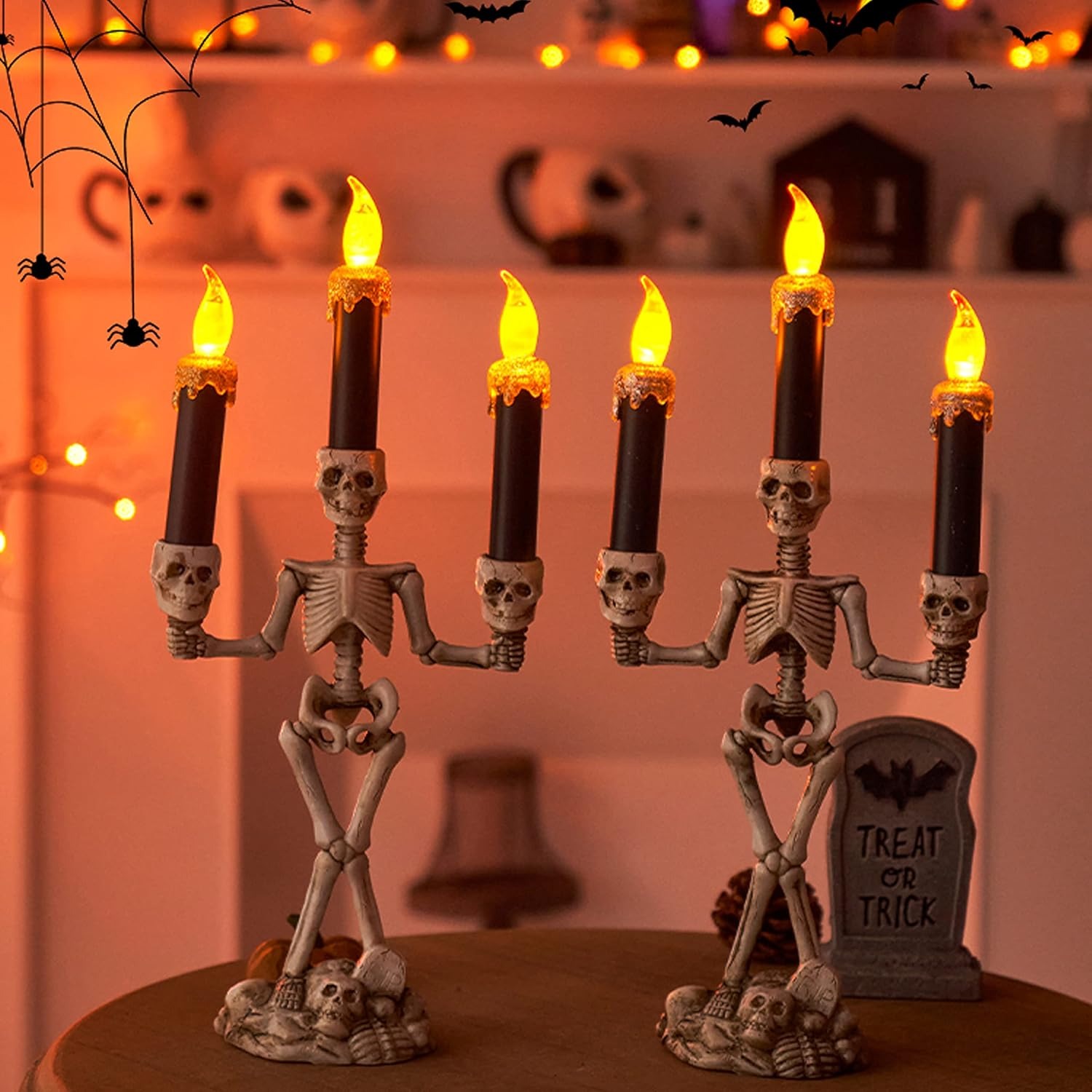🔥On sale🔥Skeleton LED Candle Light