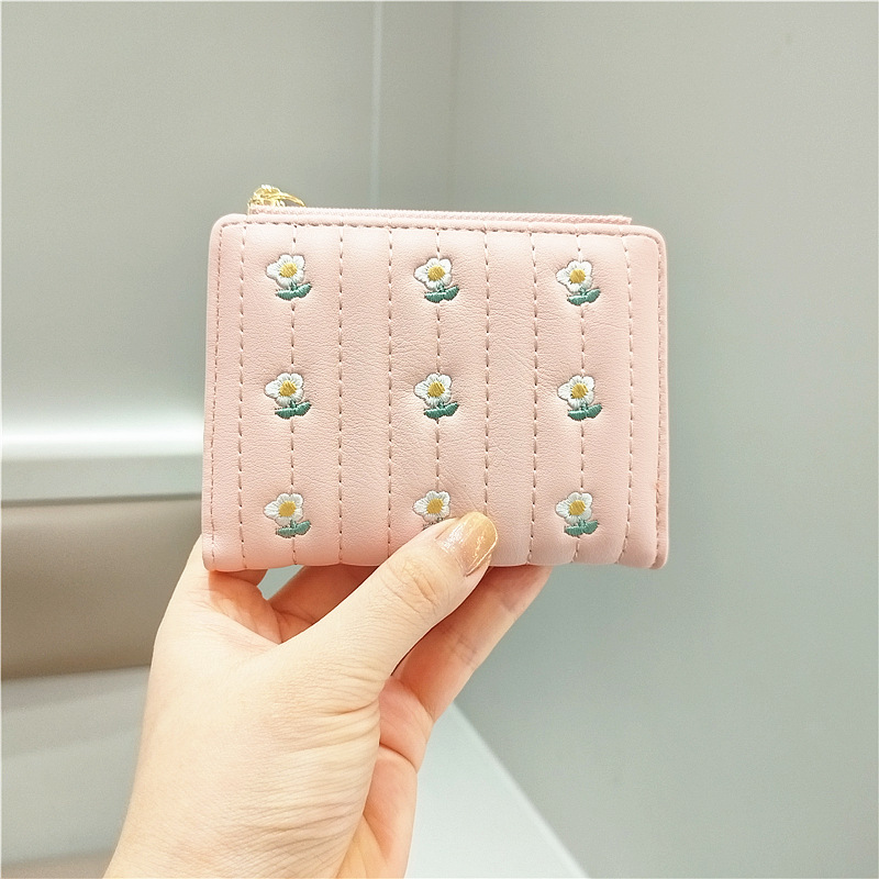 Fashion PU Leather Small Wallet For Girls