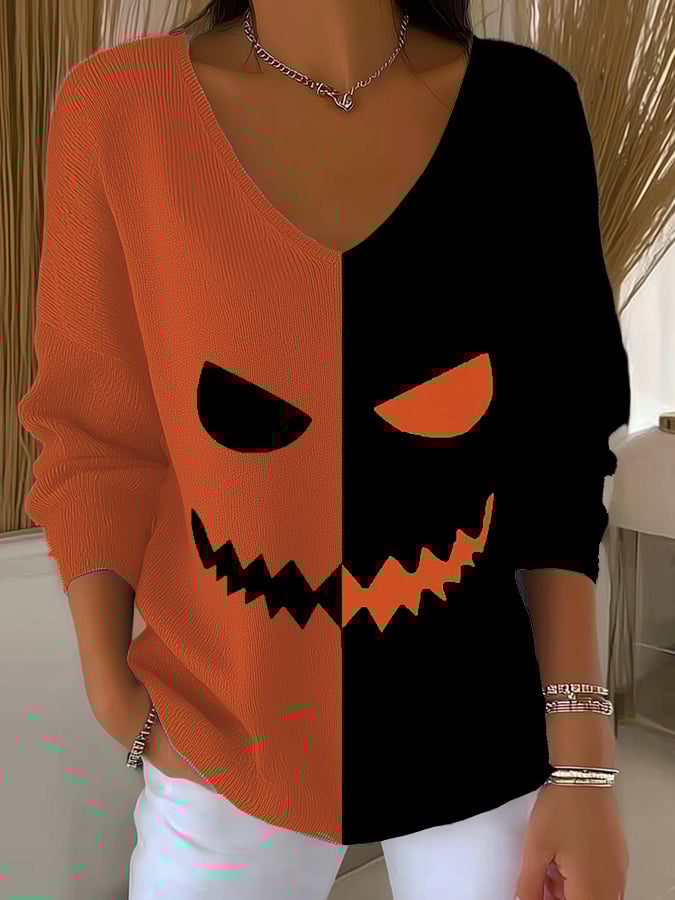 🔥Buy 3 Get 10% Off🔥Women's Halloween Print T-Shirt