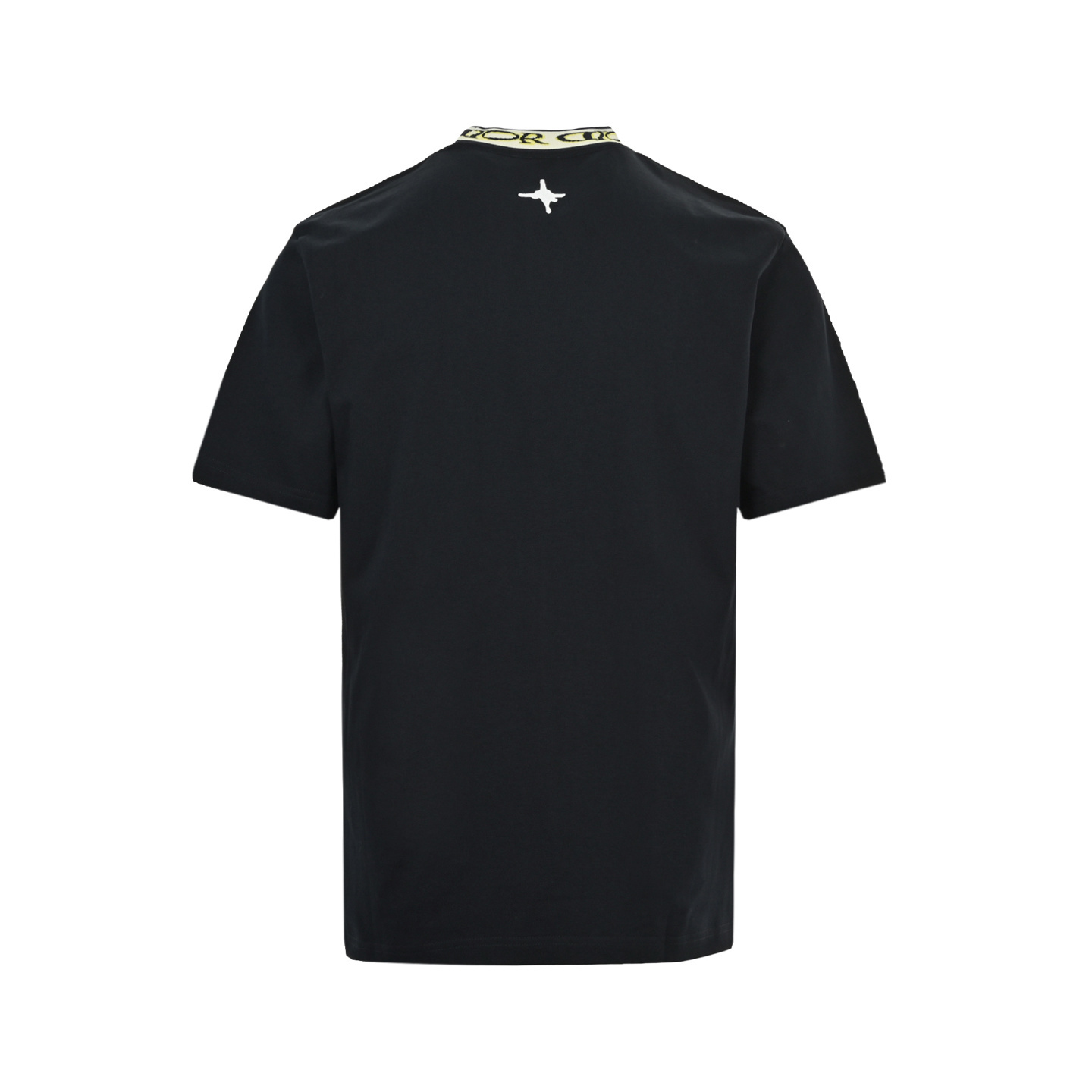 Dior 25ss neckline letter jacquard ribbon short sleeve