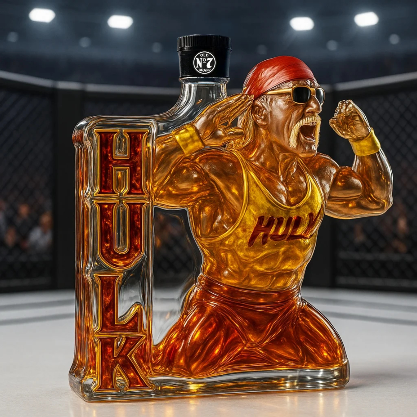“HULKAMANIA FOREVER” Memorial Whiskey Decanter