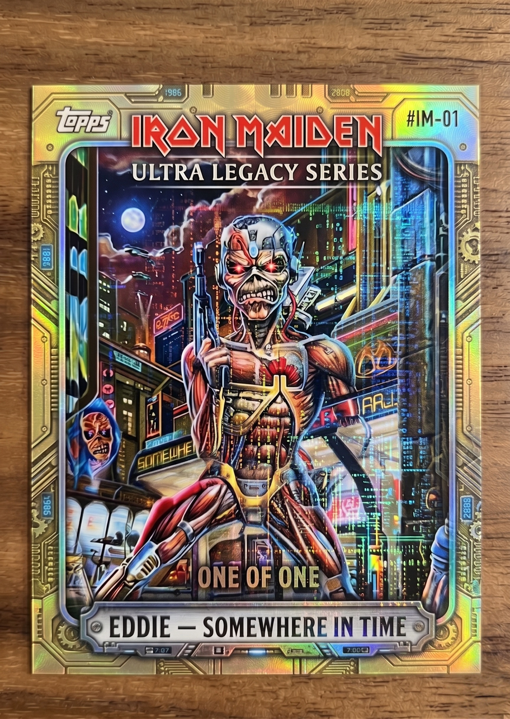🎸 Iron Maiden 50th: Ultra Legacy Trading Cards – Eternal Eddie