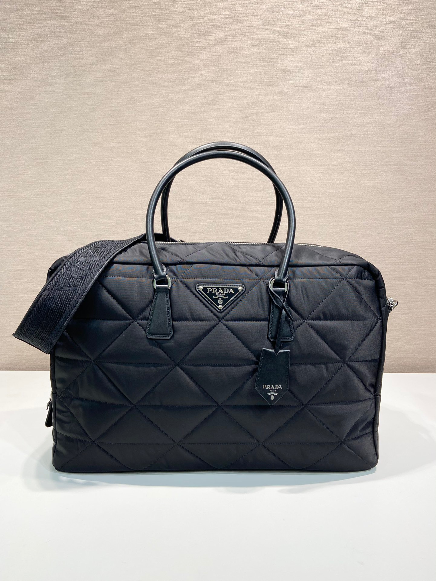 Prada New Plaid Travel Bag 2VA009