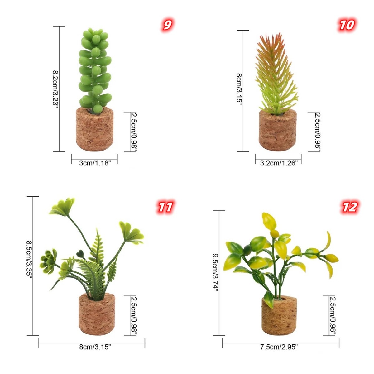 (🔥Last Day 60% OFF)-[2023 HOT SALE] 3D Plants Shape Car Perfume Clip