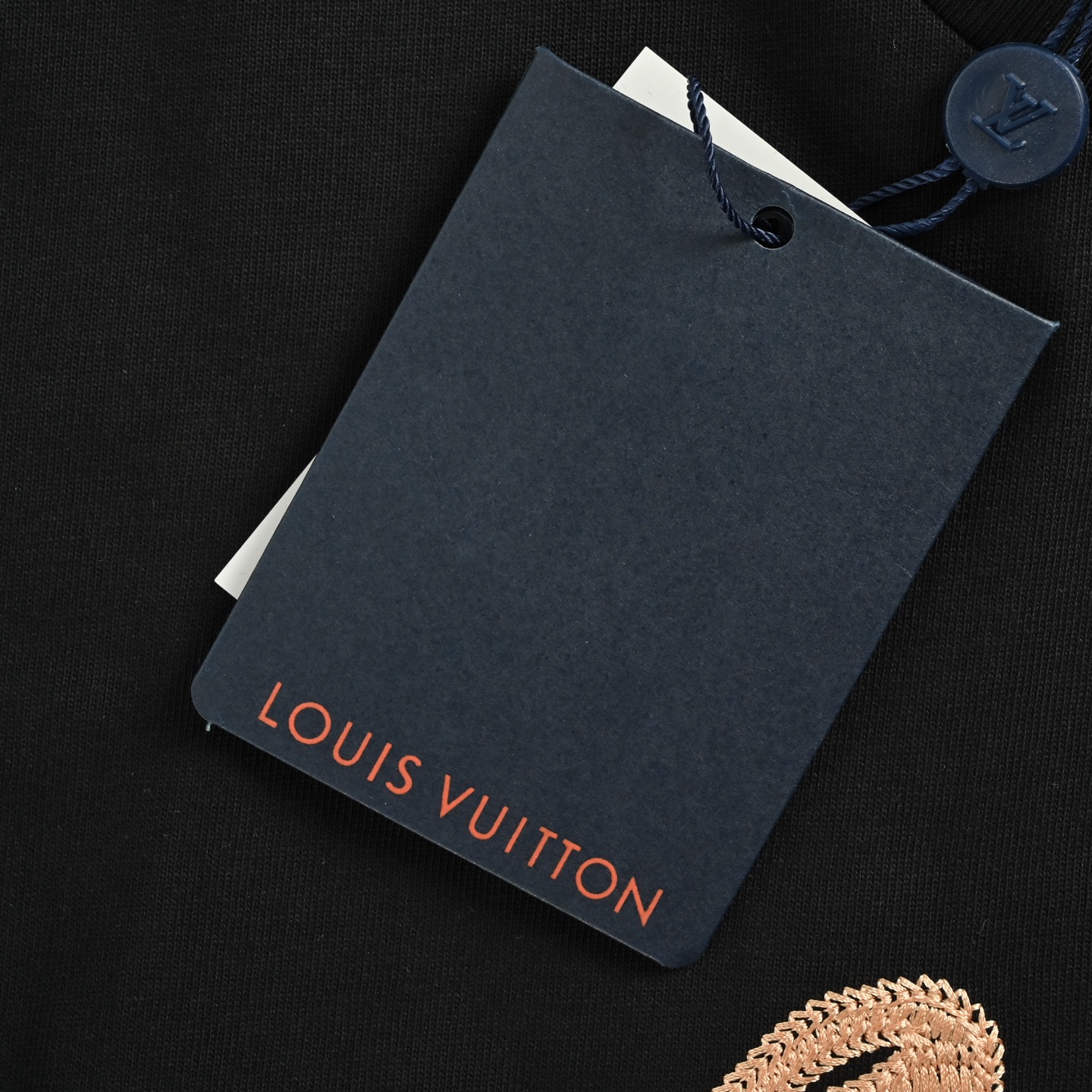 Louis Vuitton 25ss art lettering logo embroidered short sleeve