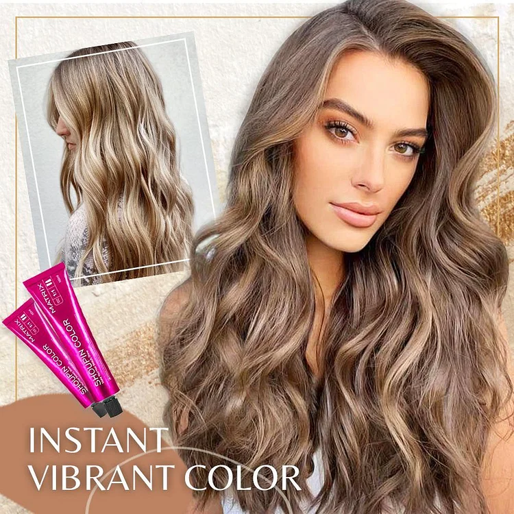 No Bleaching Hair Nourishing Coloring Hair Dye - 🌿Pure Natural Hair dye! Non-toxic, Free from Ammonia.