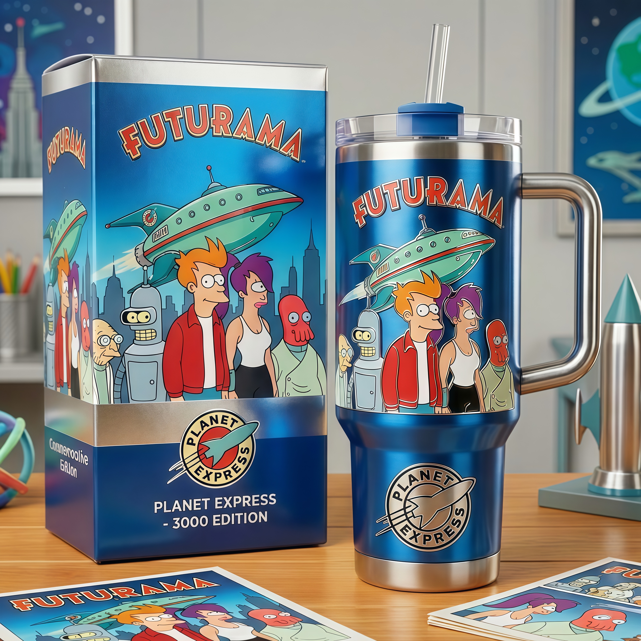 Futurama Insulated Tumbler
