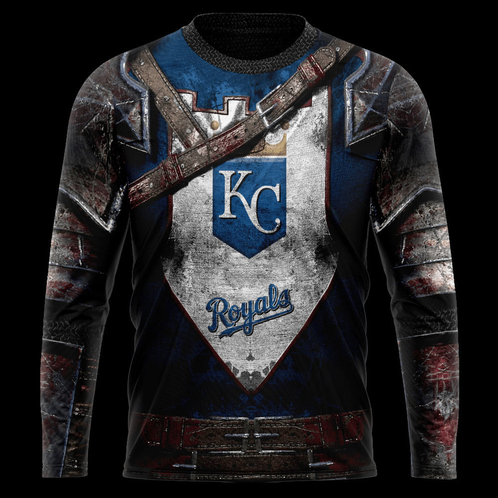 KANSAS CITY ROYALS 3D WARRIORS HOODIE
