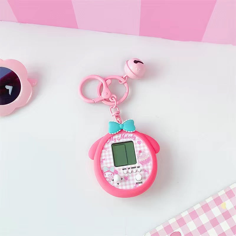 Sanrio Video Game Birthday Party Favors Keychains  for Backpack Birthday School Supplies Key Chains