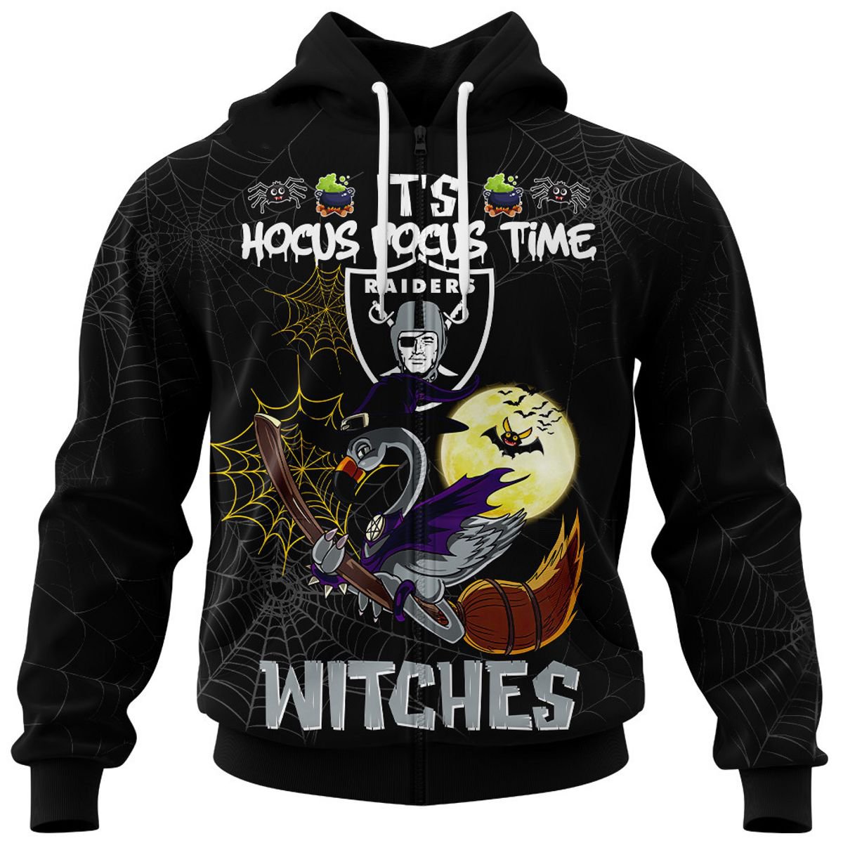 LAS VEGAS RAIDERS 3D HOODIE HALLOWEEN002