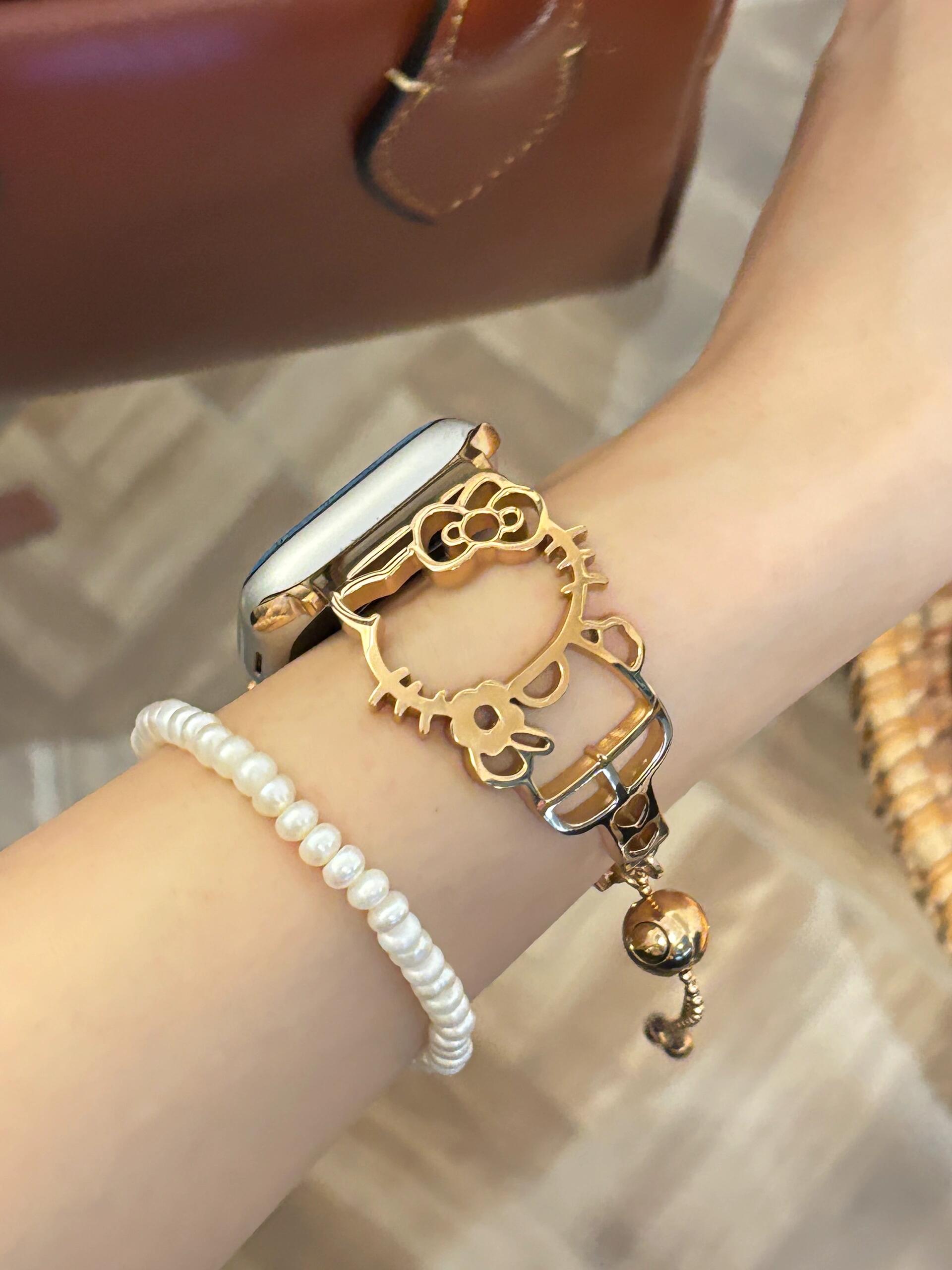 Hellokitty Shape Apple Watch Band Strap Bands Bracelet Wristband for iWatch Series