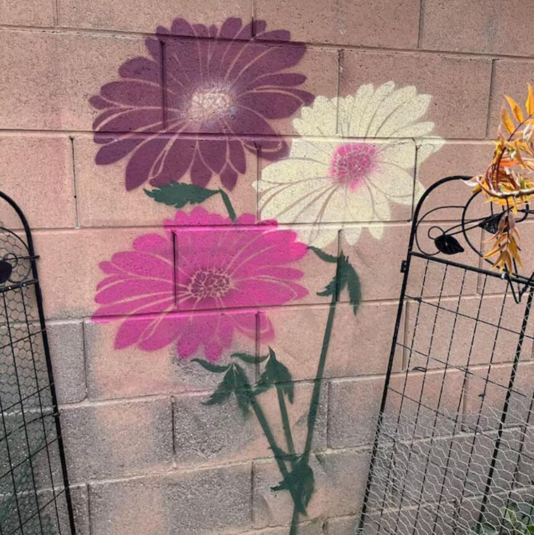 🔥Last Day 60% OFF🔥Blooming Flowers Stencil Kit - DIY decor📦BUY 2 SETS GET FREE SHIPPING NOW