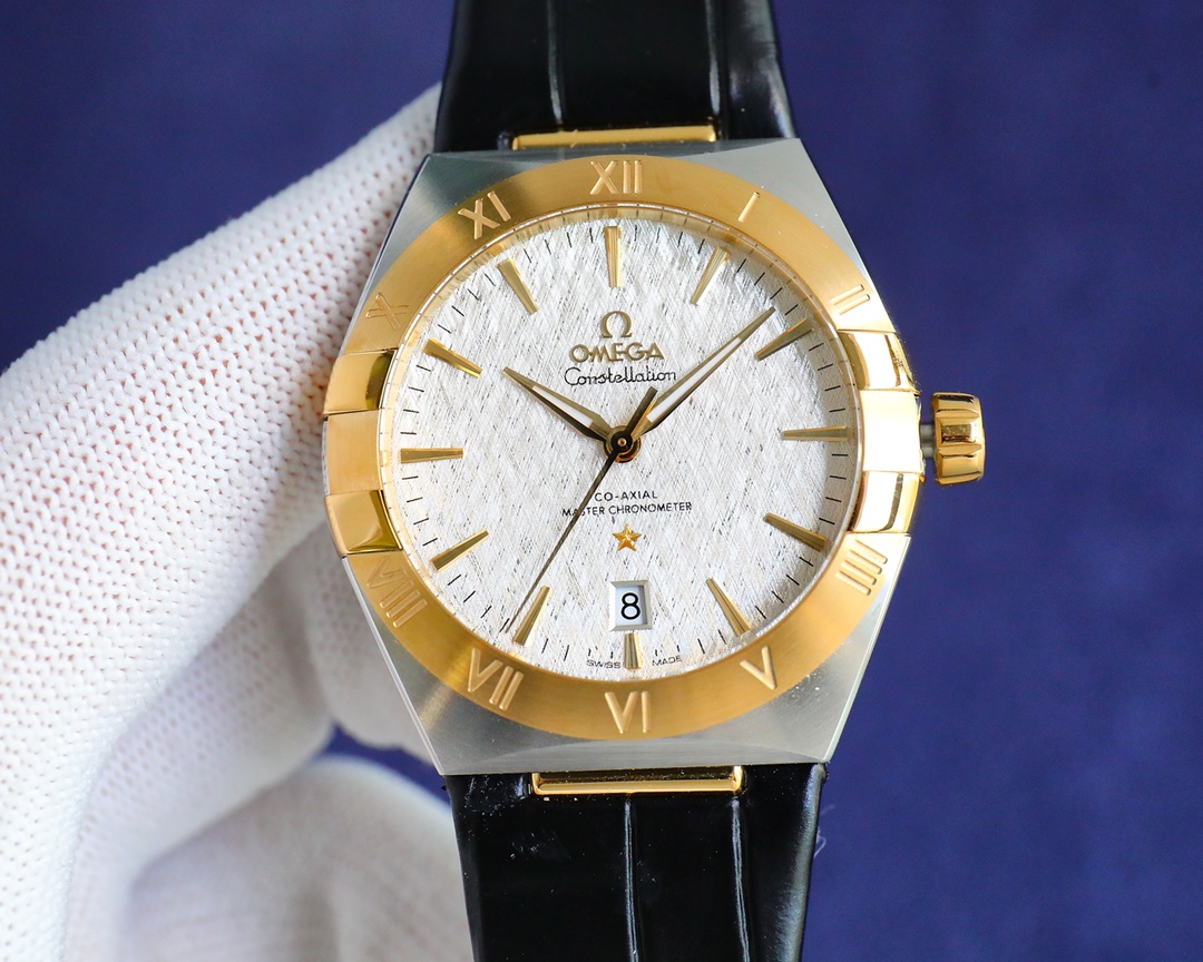 Omega fifth generation constellation series men's watch