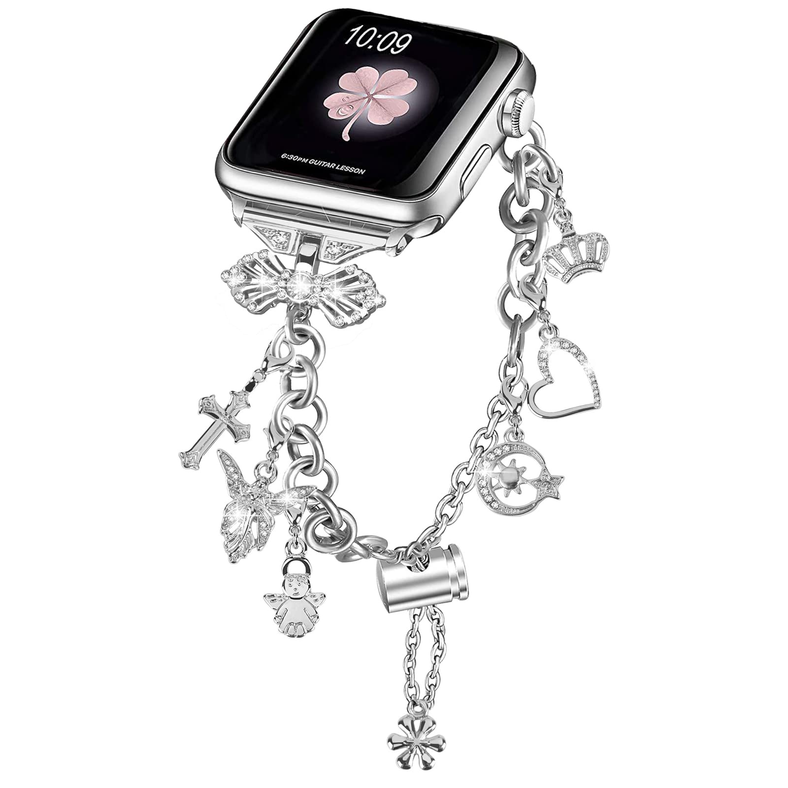 Compatible with Apple Watch Ultra Band Series 10 9 8 7 6 5 4 3 2 1 Smartwatch wistband Bracelet Strap