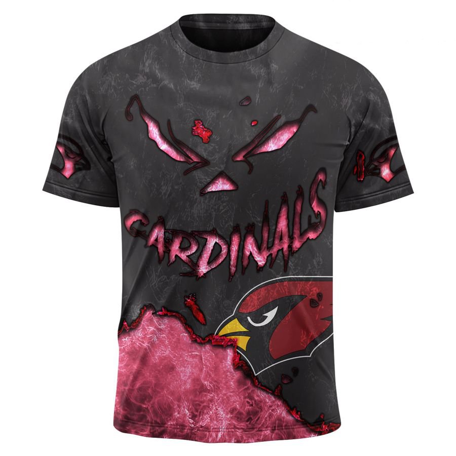 ARIZONA CARDINALS 3D HOODIE HALLOWEEN001