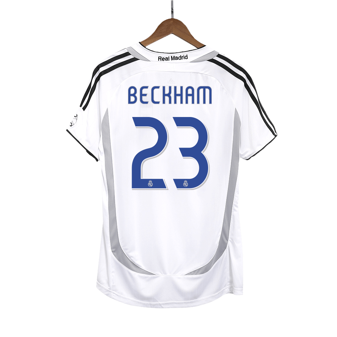 BECKHAM #23 Real Madrid Real Madrid Real Madrid Home Football Shirt 2006/07