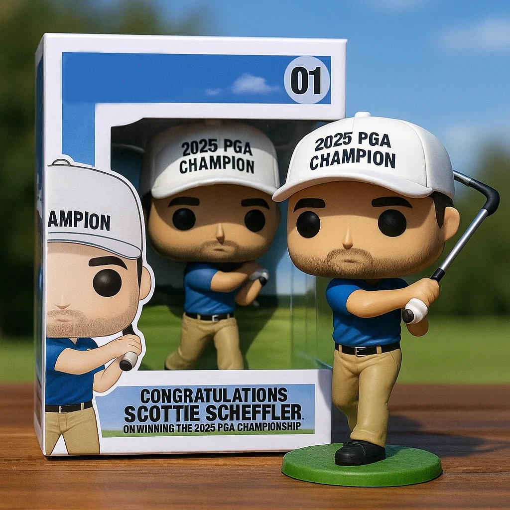 Scottie Scheffler wins 2025 PGA Championship doll