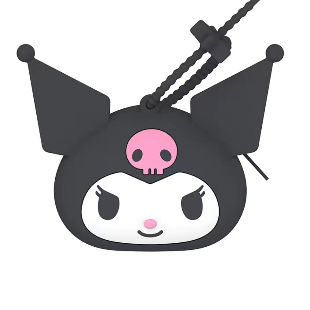 Sanrio Silicone Headphone Organizer-Data Cable Storage Case-Mini Key Box-Portable Wired Headphone Organizer