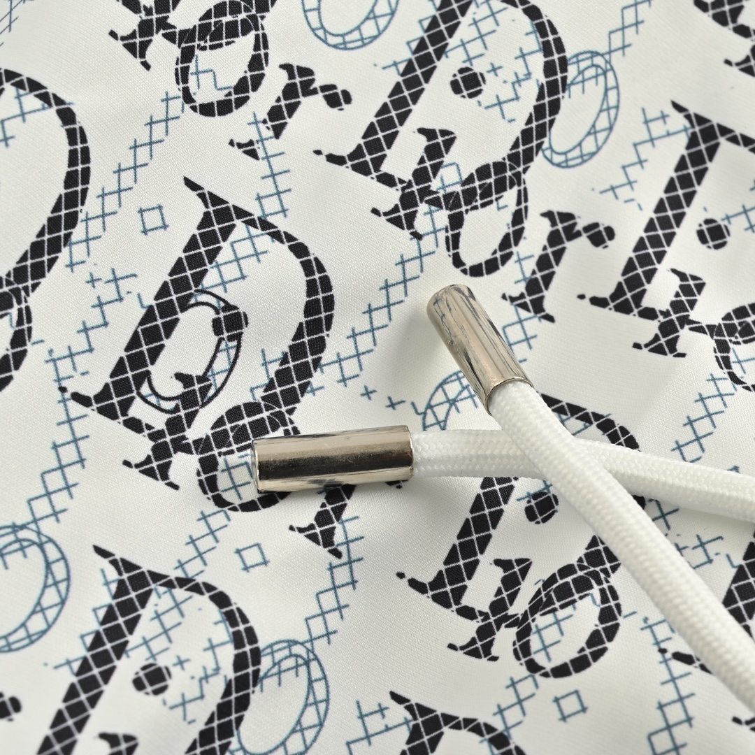Dior 24ss all over printed beach shorts