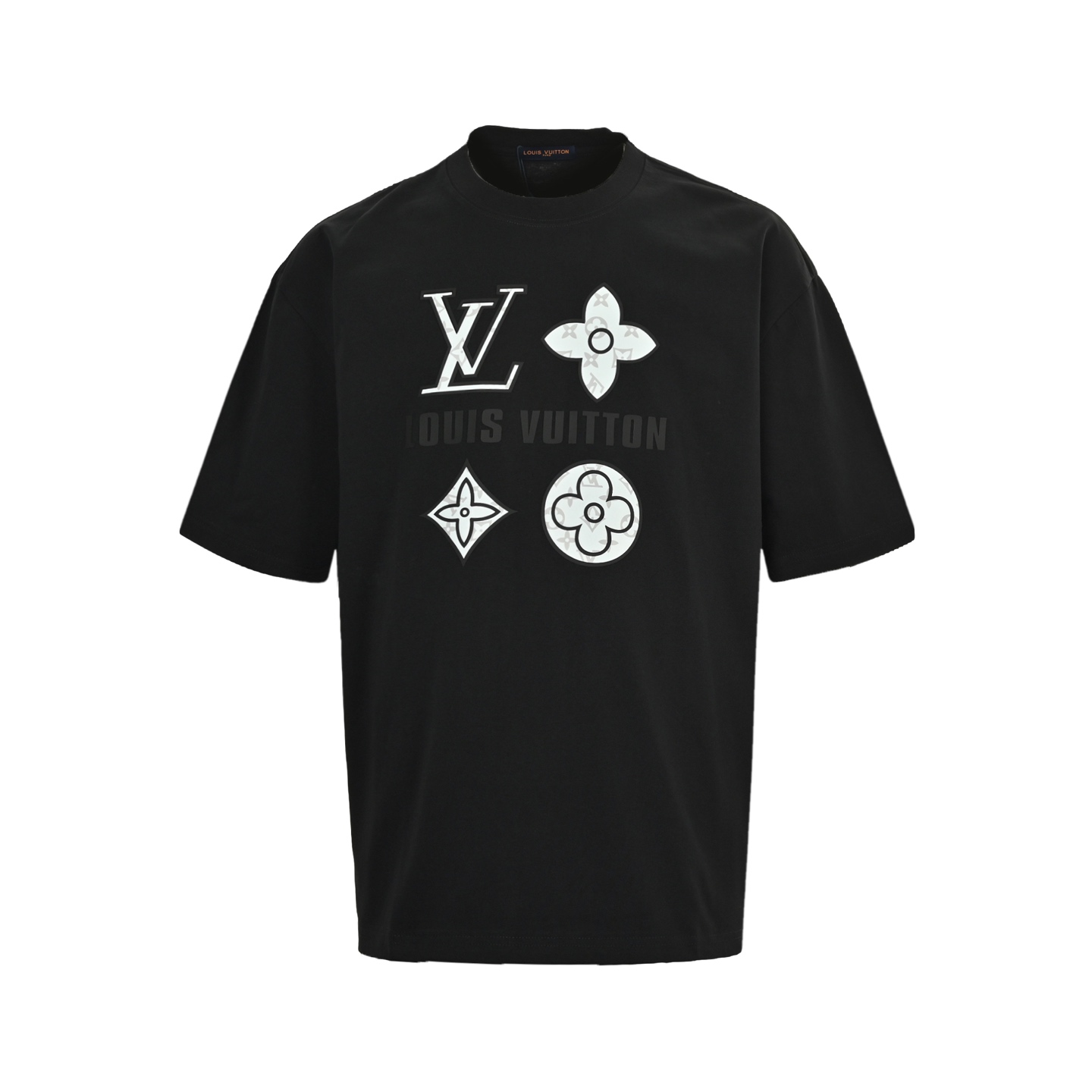 Louis Vuitton 25ss Silicone Four Flower Short Sleeve
