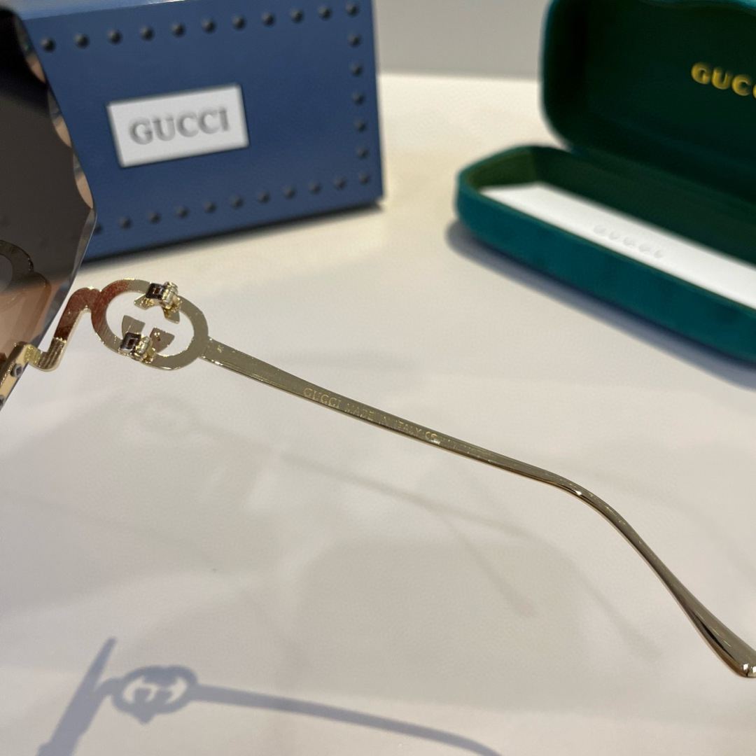 Gucci rimless sunglasses