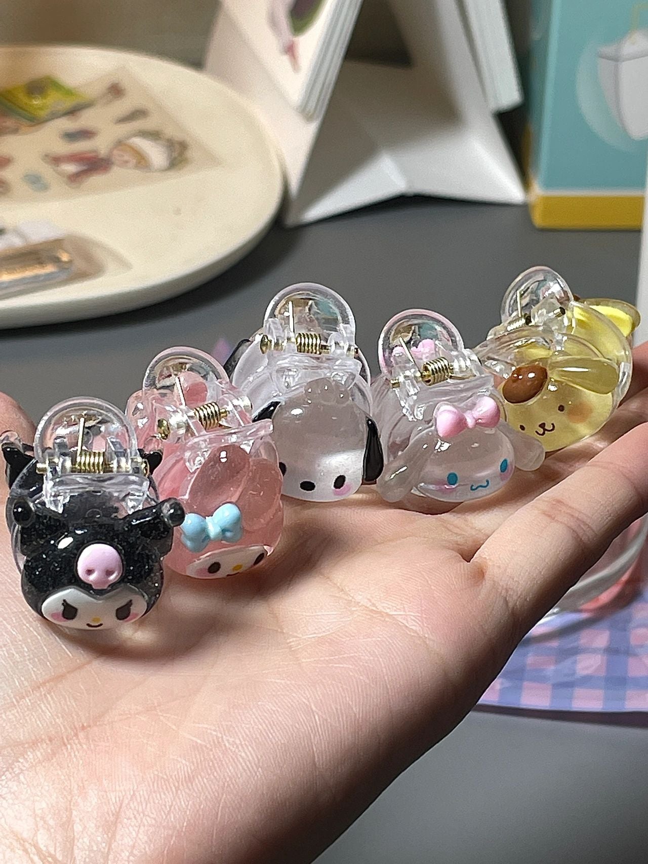Sanrio clips | 10 Count (Pack of 1)