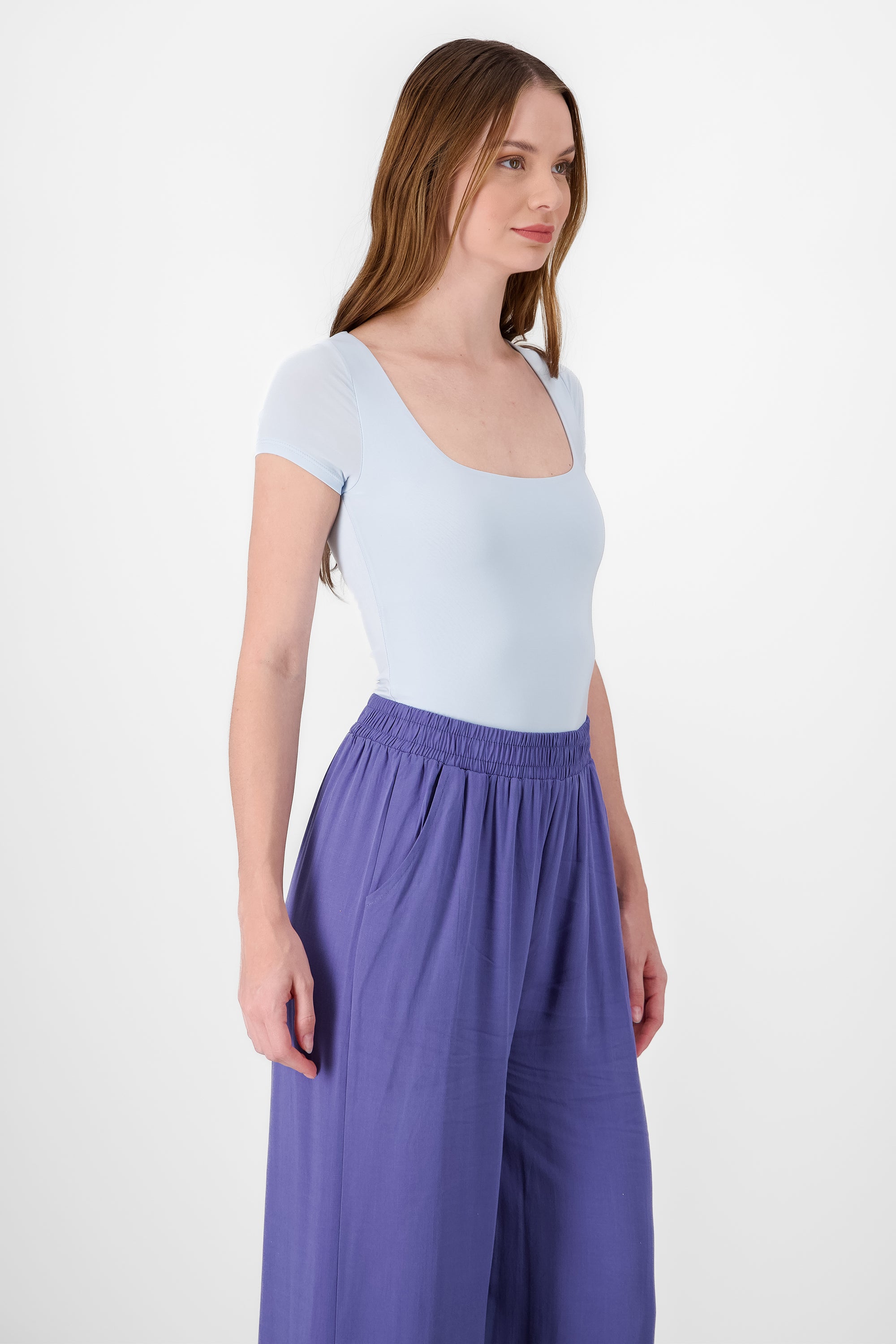 SquareNeckline Basic Bodysuit