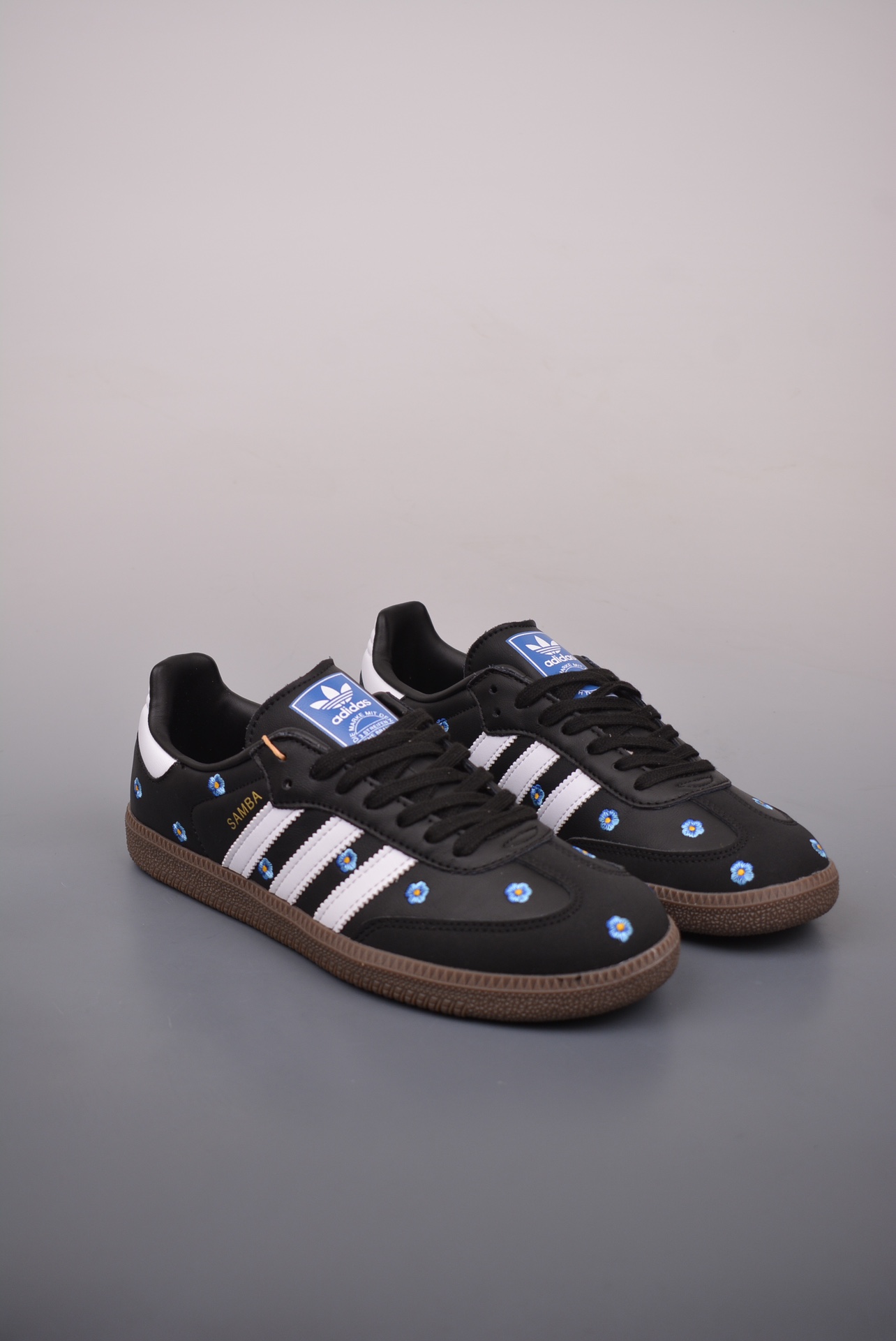 Adidas Wmns Originals Samba OG Black Embroidered Floral IF4397