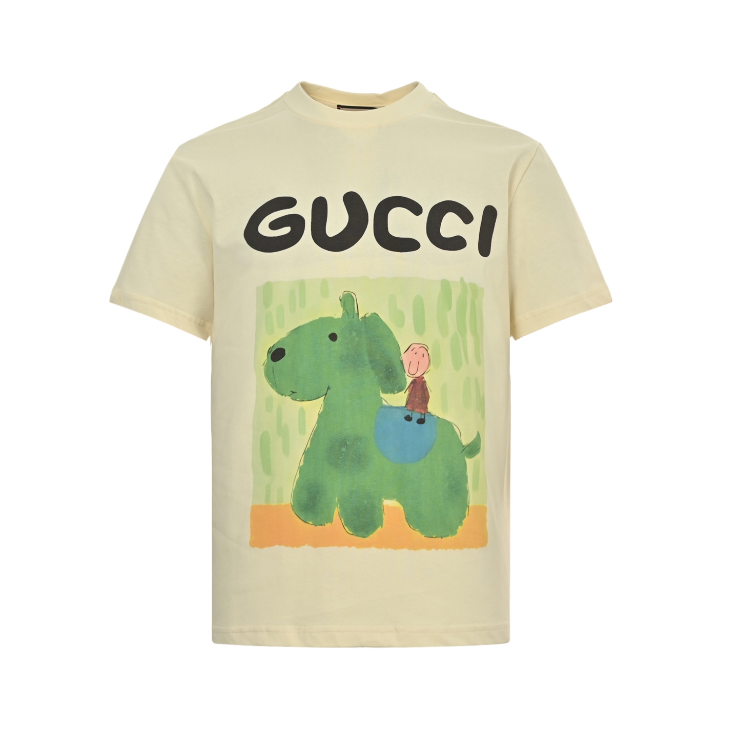 Gucci 25ss fun cartoon series printed short sleeves