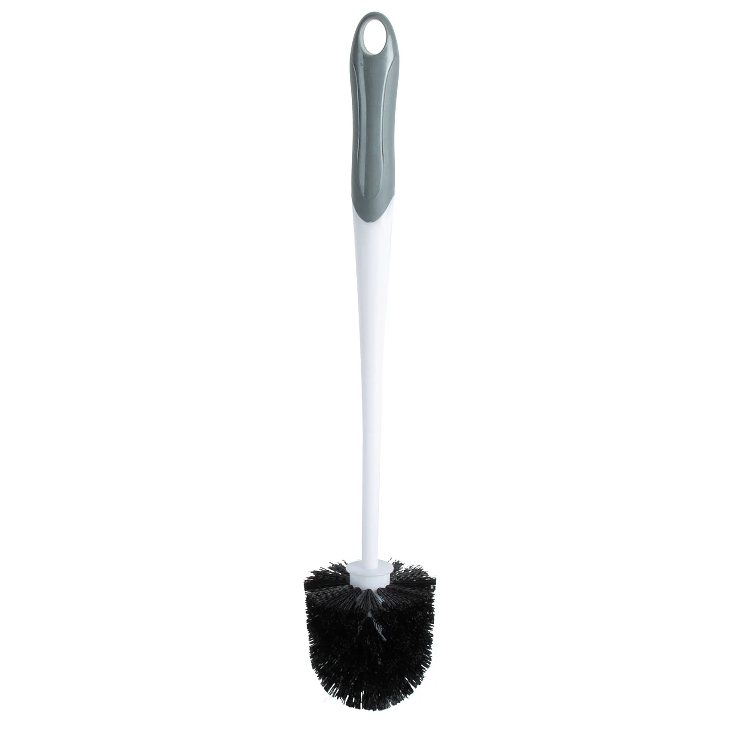 Bath Bliss 2-in-1 Bowl Brush & Plunger, White