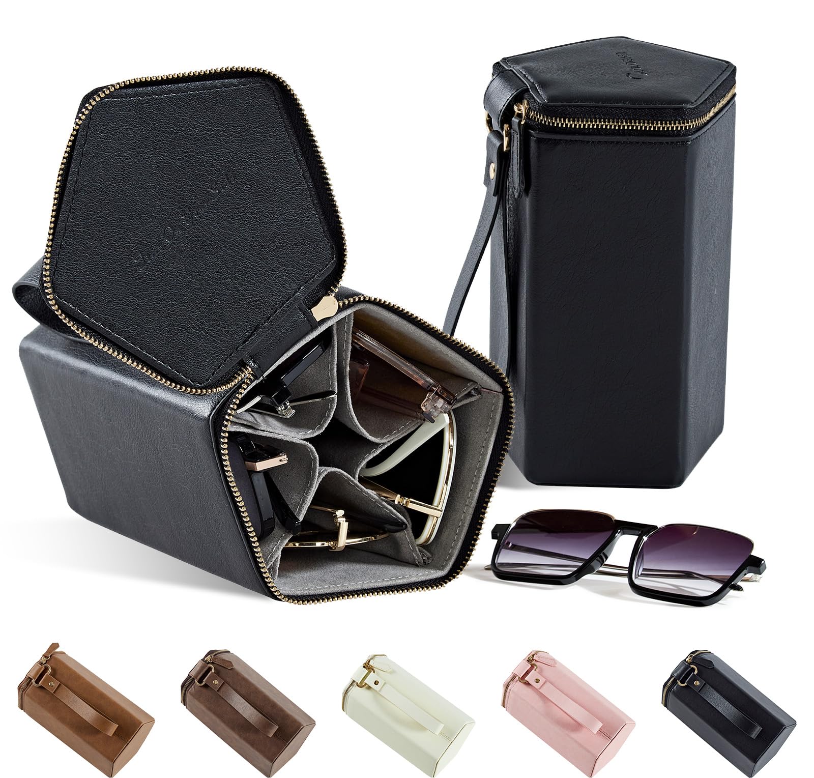🔥ON SALE 49% OFF🔥Sunglasses Travel Case Organizer Hangable