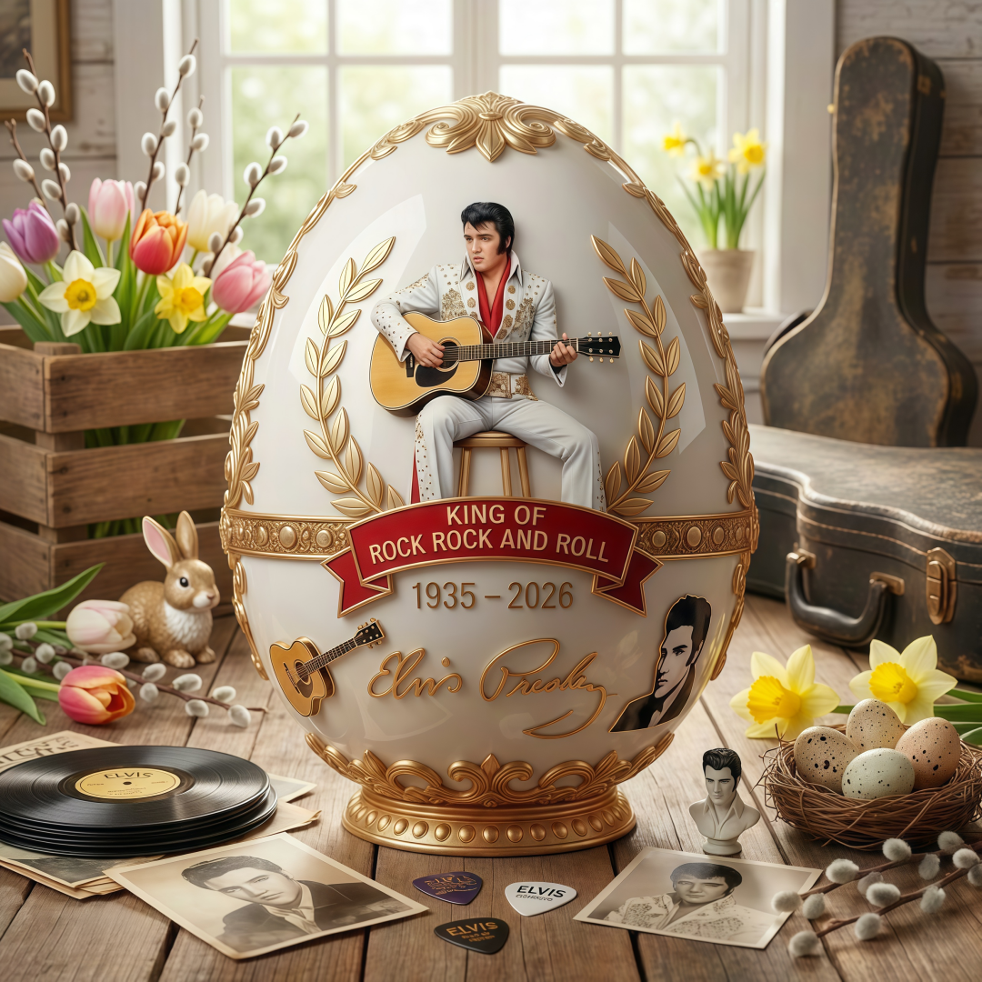 King of Rock and Roll Commemorative Egg
