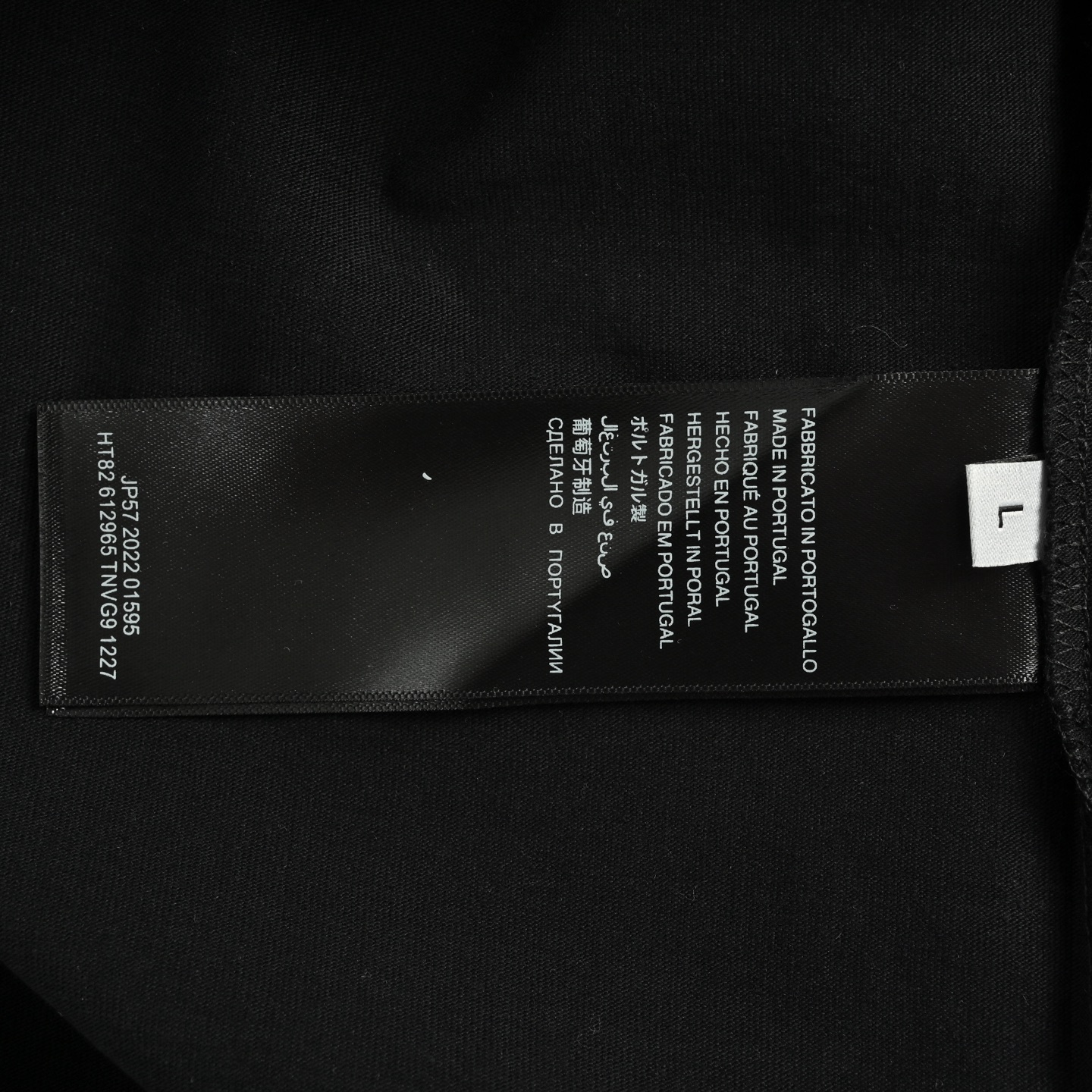 Balenciaga 25ss lettering logo short sleeve