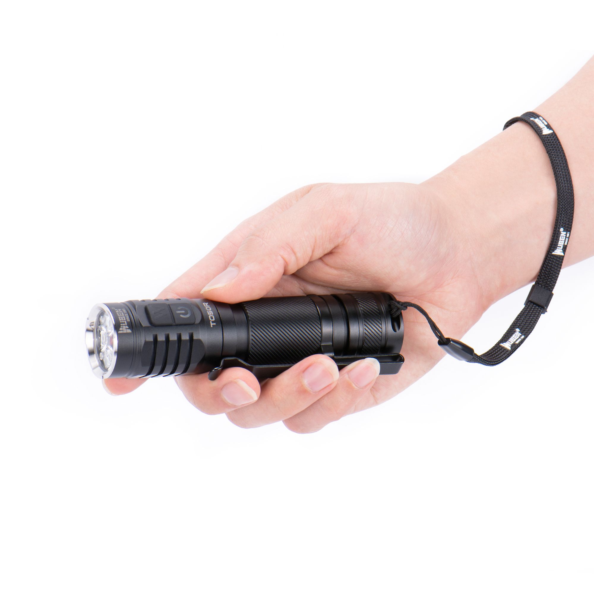 WUBEN TO50R Mini LED Waterproof Rechargeable Flashlight With Batteries 6 Modes, 2800LM