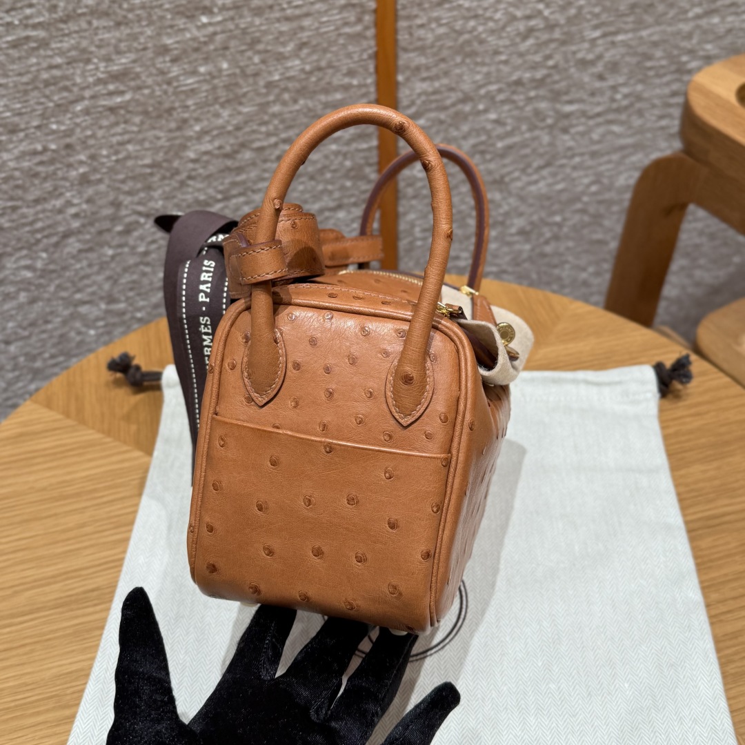 Hermès Mini Lindy 37gold Handbag (Handmade to Order)