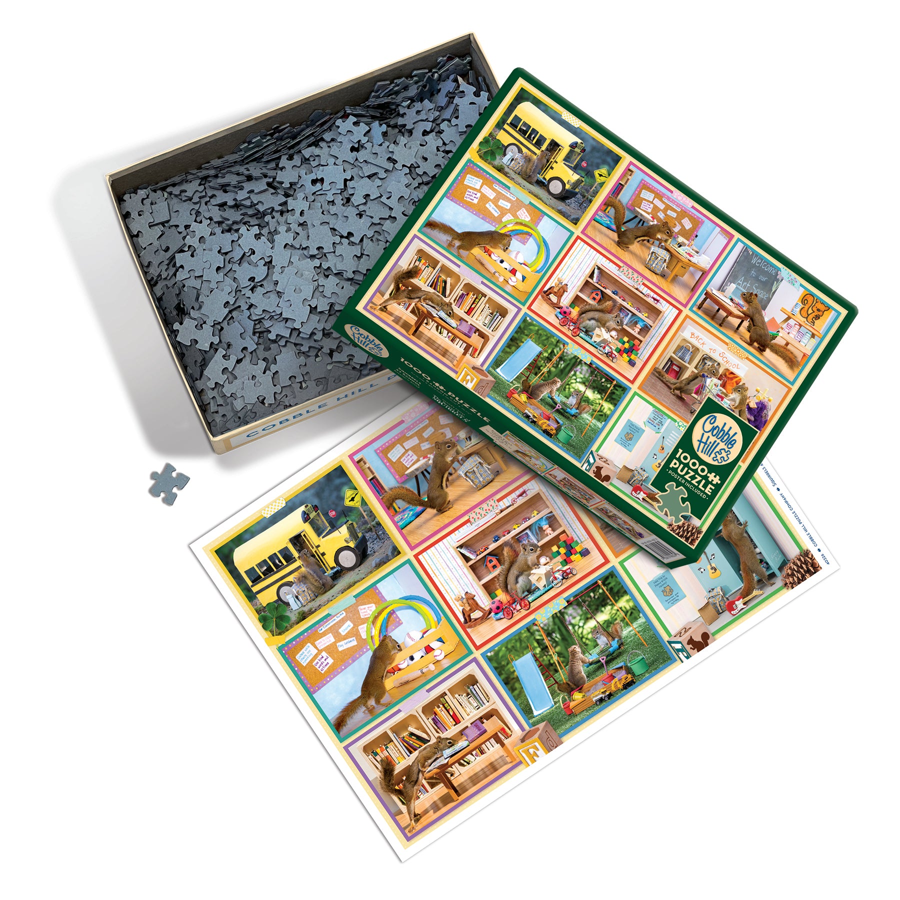 Squirrels at School | 1000 Piece