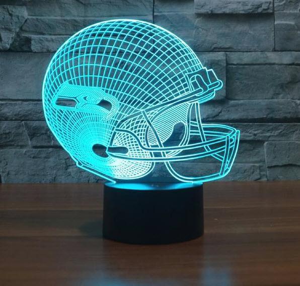 SEATTLE SEAHAWKS 3D LED LIGHT LAMP