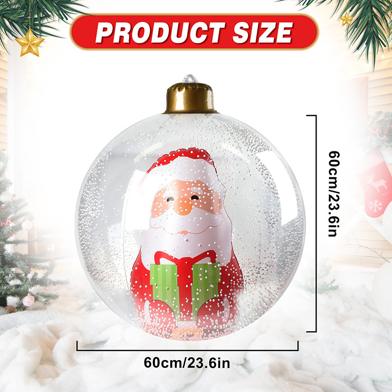 🎈🎈24inchLED Party Patio Christmas Inflatable Decoration Balls