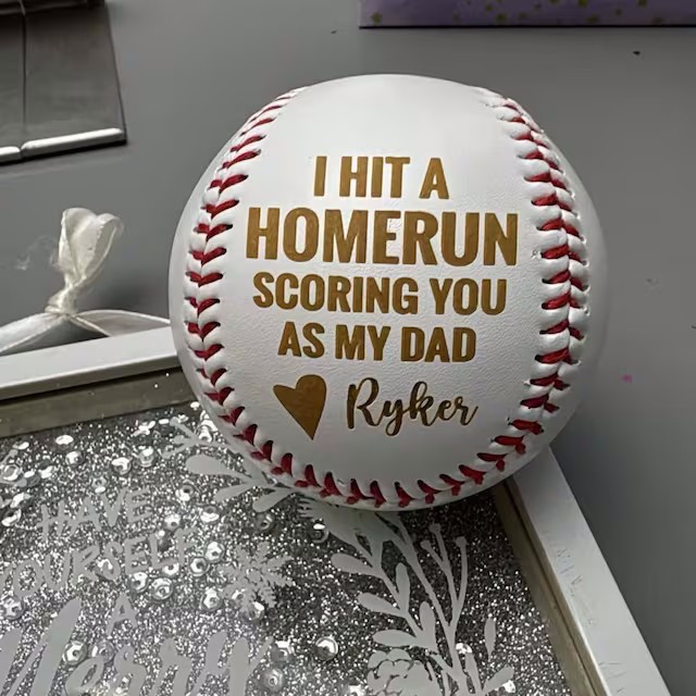 Personalized Baseball Father' Gift