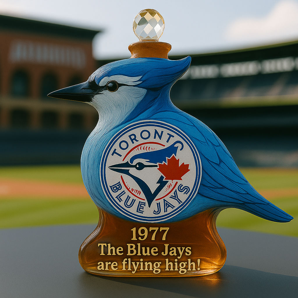 Toronto Blue Jays 1977 Commemorative Blue Jay Bottle